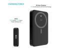 FIXED Powerbanka MagZen 10 Pro, 10 000 mAh, ern DO FIXZENMP-10-BK, FIXZENMP-10-BK