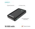 FIXED Powerbanka MagZen 10 Pro, 10 000 mAh, ern DO FIXZENMP-10-BK, FIXZENMP-10-BK