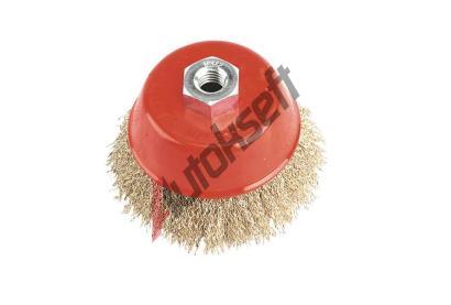 SEALEY Hrnkov� dr�t�n� kart��, 100 mm, M14 x 2 mm GV CBC100, CBC100