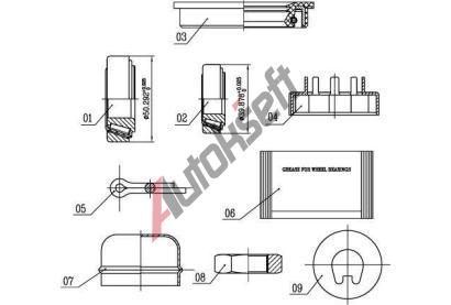 Starline Sada loiska kola LO 00529, 00529