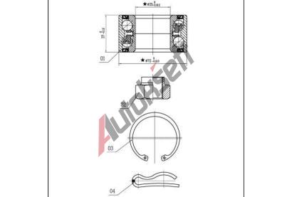 Starline Loisko kola LO 00915, 713 6401 80