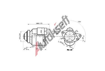 Starline Startér SX 2062, 8592808135234 Starline Startér SX 2062, 8592808135234