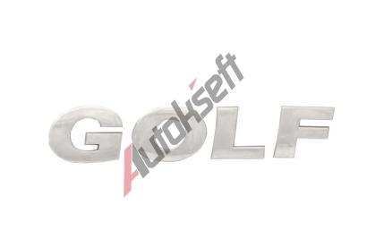 ORIGINAL zadní nápis "GOLF" chromový VAG 5K0853687A739, 5K0853687A739 ORIGINAL zadní nápis "GOLF" chromový VAG 5K0853687A739, 5K0853687A739