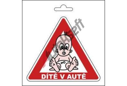 Samolepka D�T� V AUT� DO 34490, 8592038101405