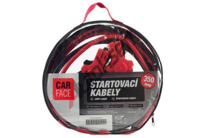 CARFACE Startovac kabely 350Amp TUV GS DO CFAT91008, 8592808335054