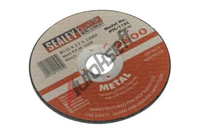 Řezný kotouč 115 x 3 x 22,2 mm GV PTC/115C, 5024209245050 Řezný kotouč 115 x 3 x 22,2 mm GV PTC/115C, 5024209245050