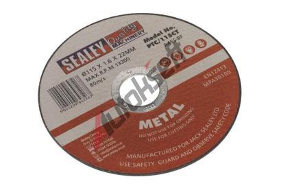 Řezný kotouč 115 x 1,6 x 22,2 mm GV PTC/115CT, 5024209647267 Řezný kotouč 115 x 1,6 x 22,2 mm GV PTC/115CT, 5024209647267