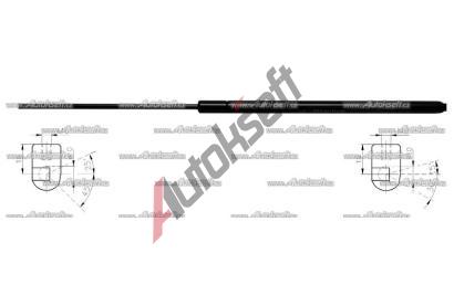 Starline plynov vzpra - kapoty - HATCHBACK 12.27.805, 8P0823359A