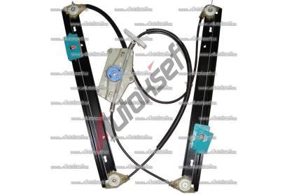 L pedn stahovac mechanismus okna - BEZ MOTORU 12.54.851, 4F0837461