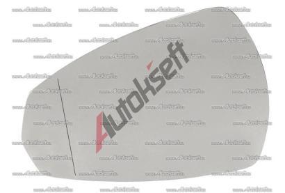 L sklo zptnho zrctka s plastovm drkem [12-] 12.64.215, 8V0857535E