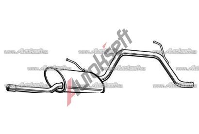 Starline Koncový díl výfuku 32.52.401, -/281-527 Starline Koncový díl výfuku 32.52.401, -/281-527