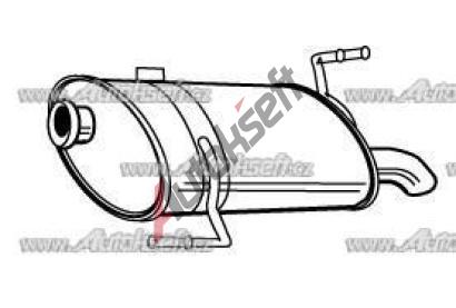 Starline Koncový díl výfuku 34.17.405, -/190-501 Starline Koncový díl výfuku 34.17.405, -/190-501