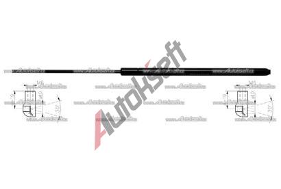 Starline plynov vzpra - kapoty - SUV 35.91.805, 8592808264699