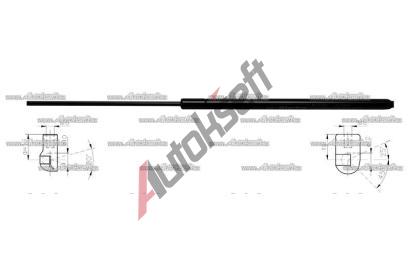 Starline plynová vzpěra - okno 5.dveří 36.75.806, 8592808265283  Starline plynová vzpěra - okno 5.dveří 36.75.806, 8592808265283