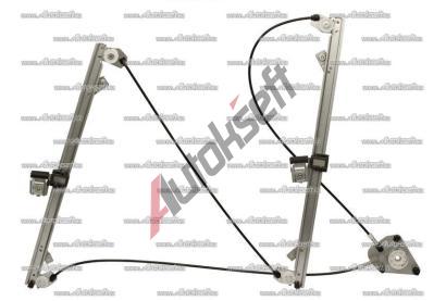 P pedn stahovac mechanismus okna - BEZ MOTORU 42.37.854, 7H0837754B
