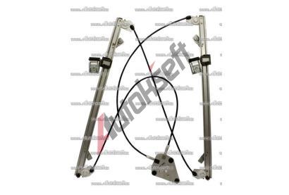 L pedn stahovac mechanismus okna - BEZ MOTORU 42.37.855, 7H0837753B