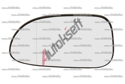 L sklo zptnho zrctka s plastovm drkem 70.35.213, 9654-5744