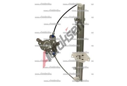 P stahovac� mechanismus okna - BEZ MOTORU - p�edn� - 5dv. 76.28.854, 8052740816924
