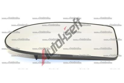 L sklo zpětného zrcátka s plastovým držákem 76.62.213, RG155200 L sklo zpětného zrcátka s plastovým držákem 76.62.213, RG155200