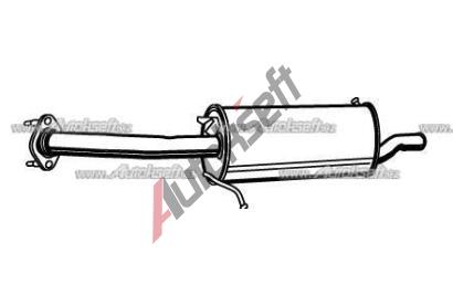Starline Koncový díl výfuku 80.16.400, -/278-619 Starline Koncový díl výfuku 80.16.400, -/278-619