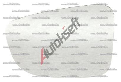 L sklo zptnho zrctka s plast. drkem 80.57.217, GHP9-69-1G7