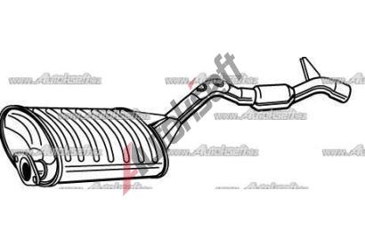 Starline Zadn tlumi vfuku 82.53.400, 283-605