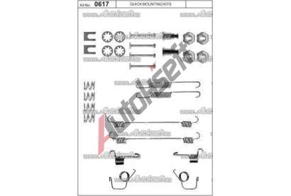 Starline Příslušenství brzdových čelistí BC PR44, 8592808320128 Starline Příslušenství brzdových čelistí BC PR44, 8592808320128