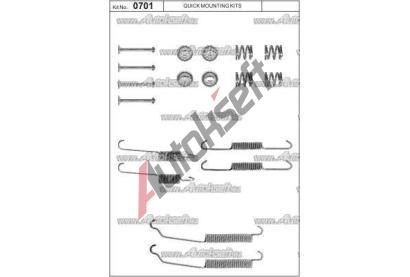 Starline Příslušenství brzdových čelistí BC PR50, 8592808320180 Starline Příslušenství brzdových čelistí BC PR50, 8592808320180