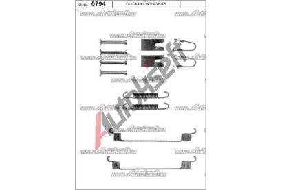 Starline Příslušenství brzdových čelistí BC PR53, 8592808320210 Starline Příslušenství brzdových čelistí BC PR53, 8592808320210