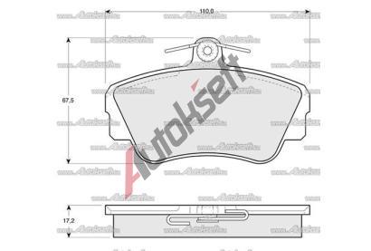 Starline Sada brzdov�ch desti�ek BD S199, 8592808013716