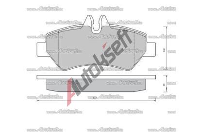 Starline Sada brzdovch destiek BD S423, 8592808015574