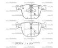 Sada brzdovch destiek Starline ‐ BD S439