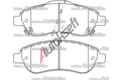 Starline Sada brzdovch destiek BD S455, 8592808015888