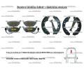 Sada brzdovch destiek Starline ‐ BD S570