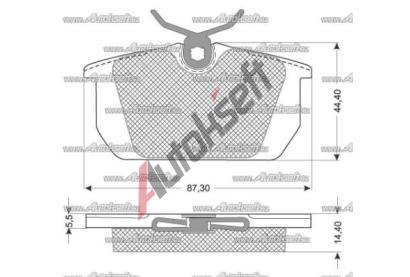 Starline Brzdov destiky, sada BD S822P, 8592808355991