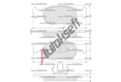 Starline Brzdov� desti�ky, sada BD S823P, 8592808356202