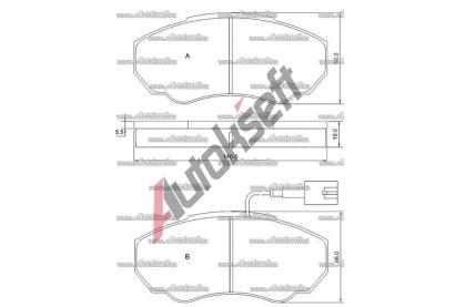 Starline Brzdov destiky, sada BD S839P, 8592808014126