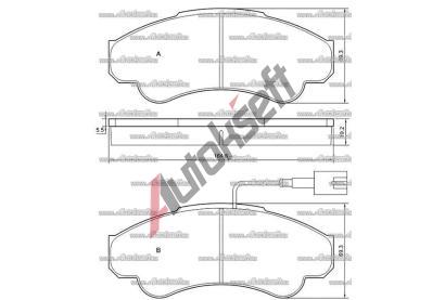 Starline Brzdov destiky, sada BD S840P, 8592808356417