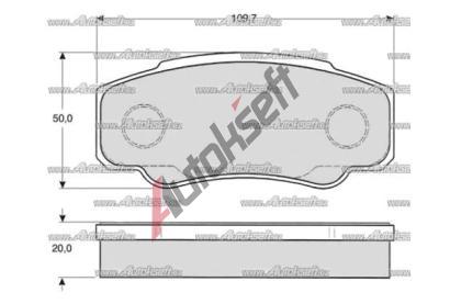 Starline Brzdov destiky, sada BD S841P, 8592808356660