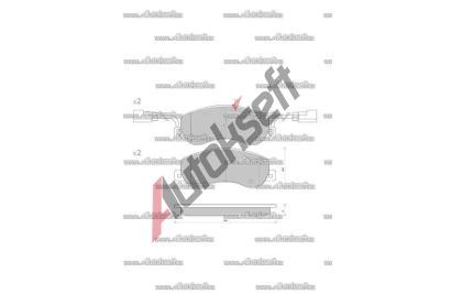 Starline Brzdov destiky, sada BD S848P, 8592808357070