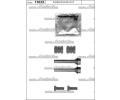 Sada drk brzdovch tmen Starline ‐ BT PR06