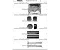 Sada drk brzdovch tmen Starline ‐ BT PR08