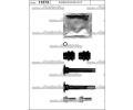 Sada drk brzdovch tmen Starline ‐ BT PR31