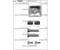 Sada drk brzdovch tmen Starline ‐ BT PR32