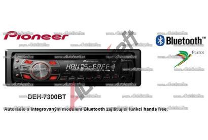 Autordio Pioneer DEH-7300BT s CD, USB a Bluetooth DO DEH-7300BT