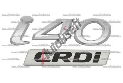 ORIGINAL Znak zadního víka "I40 CRDI" HYU 863103Z000, 863103Z000 ORIGINAL Znak zadního víka "I40 CRDI" HYU 863103Z000, 863103Z000