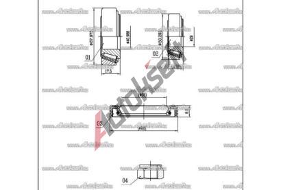 Starline Sada ložiska kola LO 00802, 8592808088363  Starline Sada ložiska kola LO 00802, 8592808088363
