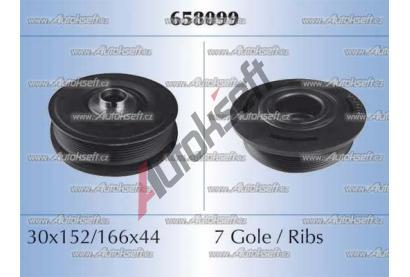 Starline řemenice klikové hřídele RS 658099, 8592808234593  Starline řemenice klikové hřídele RS 658099, 8592808234593