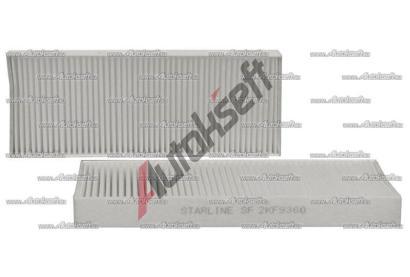 Starline filtr kabinový SF 2KF9360, 8013906060360 Starline filtr kabinový SF 2KF9360, 8013906060360