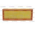 Vzduchov filtr Starline ‐ SF VF2618